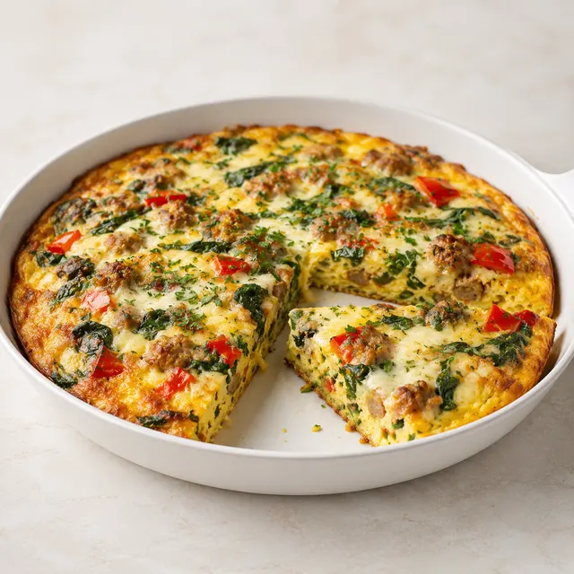 Southwest Chicken Frittata